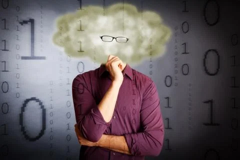 Cloud Computing Concept Stockfoto's