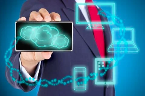 Cloud Computing concept Stock Photos