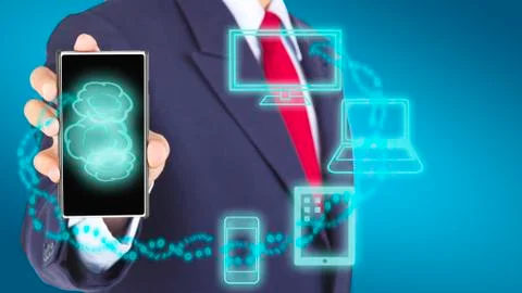 Cloud Computing concept Foto stock