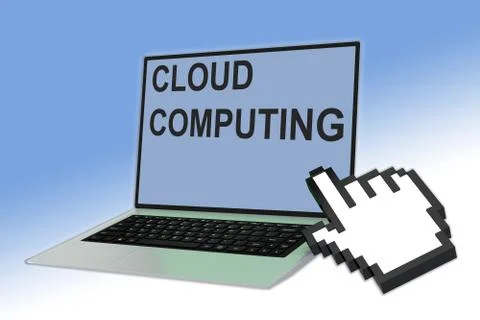 CLOUD COMPUTING concept Stock Photos