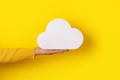 Cloud computing concept Stock Photos