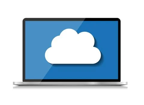 Cloud Computing Concept Vector Illustration Stock Illustration