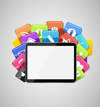 Cloud Computing Concept Vector Illustration 스톡 일러스트