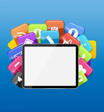 Cloud Computing Concept Vector Illustration Stock Illustration