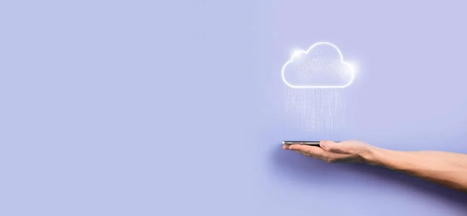 Cloud computing concept,cloud for transfer data.Cloud computing, big data cen 스톡 사진