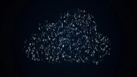 Cloud computing conception Stock Illustration