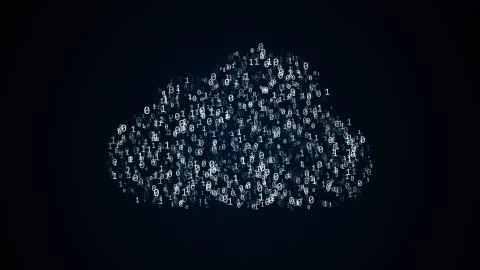 Cloud computing conception 스톡 일러스트