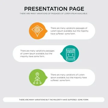 Cloud computing, connections, Code in browser, internet security presentation Stock Illustration