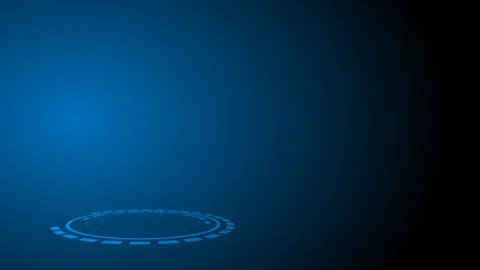 Cloud computing data storage technology. video animation on blue background. Stock Footage 120964683