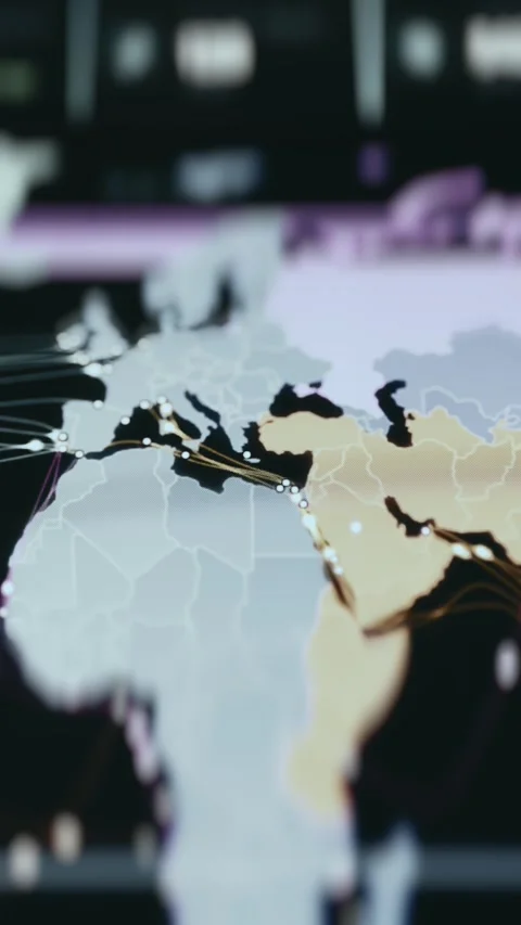 Cloud Computing Demand Forecast Interface 스톡 동영상 340142248