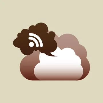 Cloud computing  design 스톡 일러스트