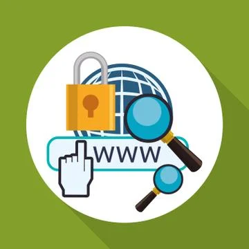 Cloud computing design. Media icon. Isolated illustration Illustrazione stock