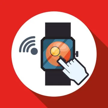 Cloud computing design. Media icon. Isolated illustration Stock Illustration