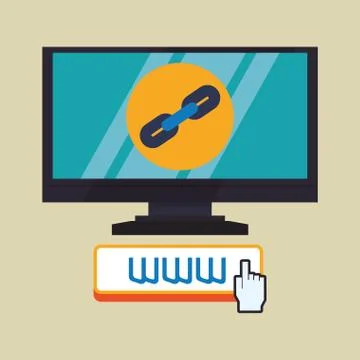 Cloud computing design. Media icon. Isolated illustration 库存插图