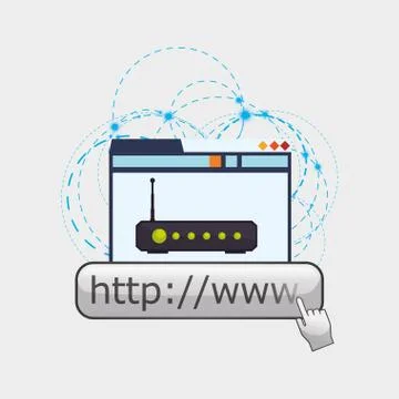 Cloud computing design. Media icon. Isolated illustration イラスト素材