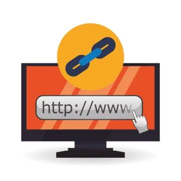 Cloud computing design. Media icon. Isolated illustration Illustrazione stock