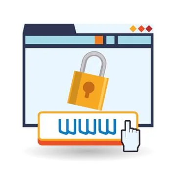 Cloud computing design. Media icon. Isolated illustration Illustrazione stock