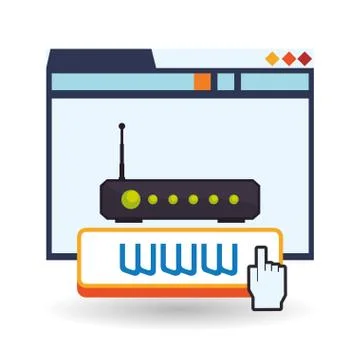 Cloud computing design. Media icon. Isolated illustration 스톡 일러스트