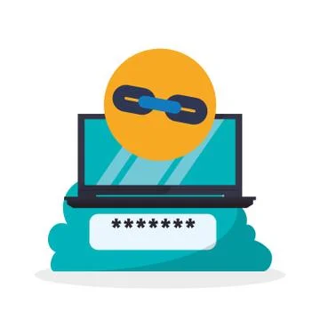 Cloud computing design. Media icon. Isolated illustration イラスト素材