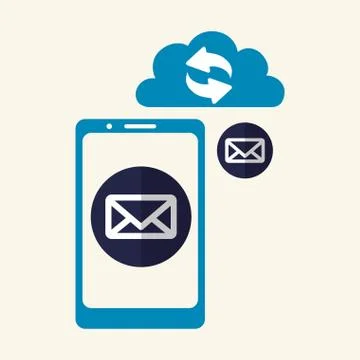 Cloud computing design. Trip icon. Flat illustration , vector Illustrazione stock