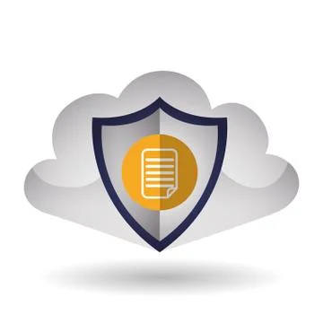 Cloud computing design. Trip icon. Flat illustration, technology vector イラスト素材