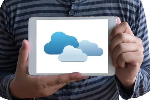 Cloud Computing diagram Network Data Storage Technology Service 写真素材