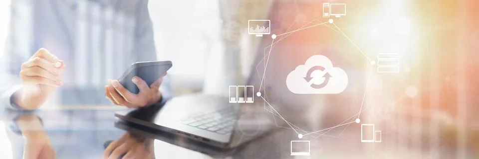 Cloud Computing for Efficient Data Storage and Synchronization: Boosting Conn Stock-Fotos