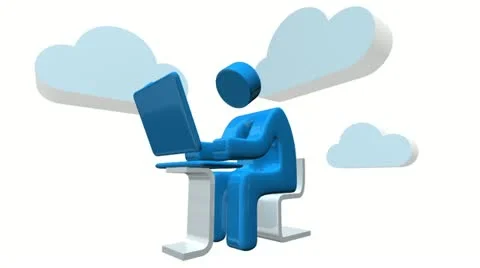 Cloud computing Video stock 10860283