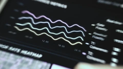 Cloud Computing Forecasting Analytics Interface Stock Footage 340545364