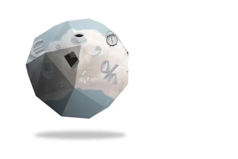 Cloud computing graphic on abstract screen イラスト素材