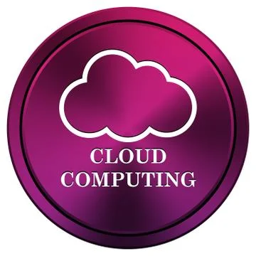 Cloud computing icon 스톡 일러스트