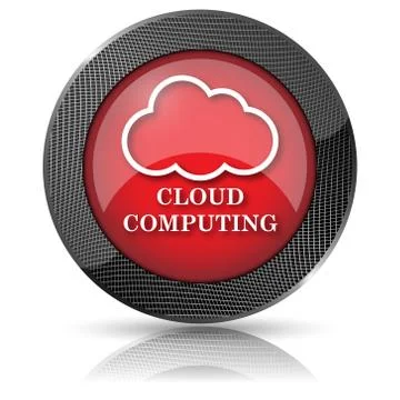 Cloud computing icon 스톡 일러스트
