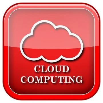 Cloud computing icon イラスト素材
