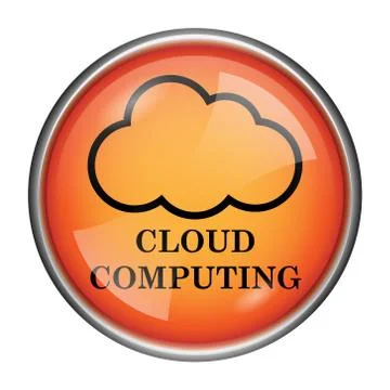 Cloud computing icon イラスト素材
