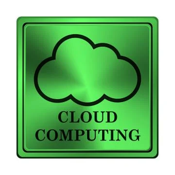 Cloud computing icon イラスト素材