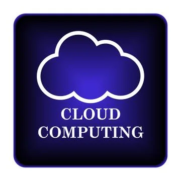Cloud computing icon イラスト素材