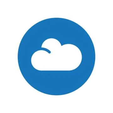 Cloud Computing Icon Illustrazione stock