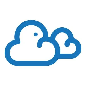 Cloud Computing Icon Illustrazione stock