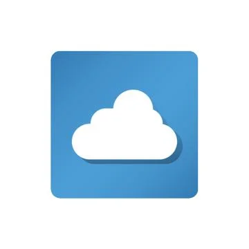 Cloud Computing Icon Illustrazione stock