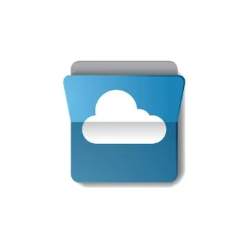 Cloud Computing Icon Illustrazione stock