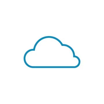 Cloud Computing Icon Illustrazione stock