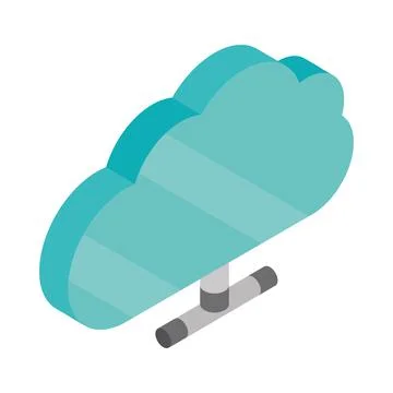 Cloud computing icon イラスト素材