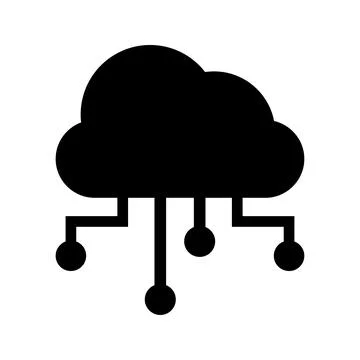 Cloud Computing icon. イラスト素材