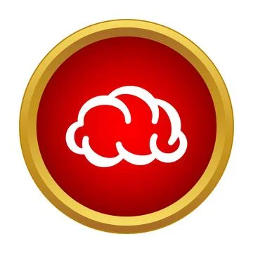 Cloud computing icon showing data storage technology Stock Illustration