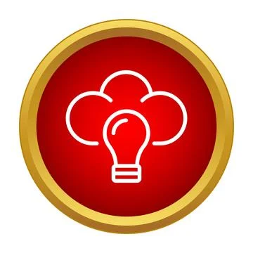 Cloud computing idea developing innovation concept 스톡 일러스트