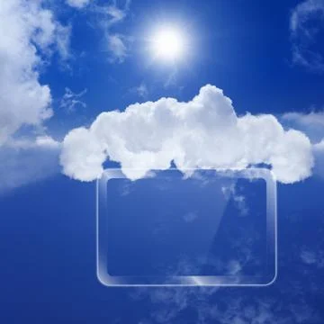 Cloud computing 스톡 일러스트