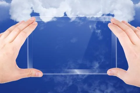 Cloud computing Stock Illustration