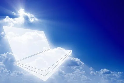 Cloud computing Stock Illustration