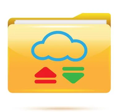 Cloud computing 스톡 일러스트