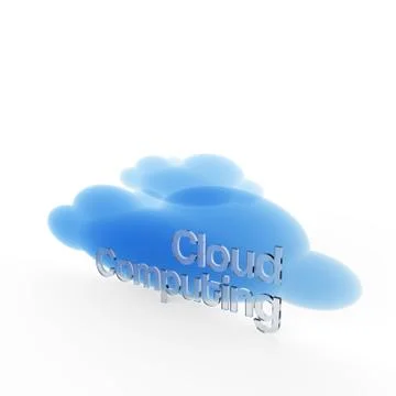 Cloud computing Stock Illustration